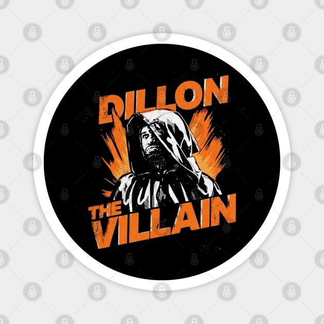 Dillon The Villain - Distressed Basketball Anti-Hero Pro Sports Design Magnet by dtr_art